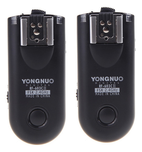 Yongnuo Rf-603c Ii - Disparador De Flash Remoto Inalámbrico