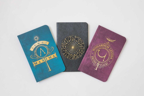Harry Potter: Spells Pocket Notebook Collection (set Of 3), De Insight Editions. Editorial Insight En Inglés