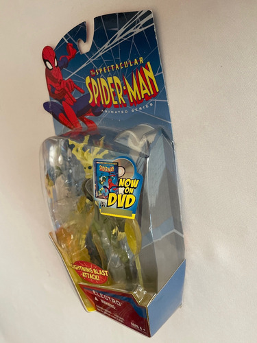 Electro The Spectacular Spiderman Serie Animada Hasbro 2008 (Usado)