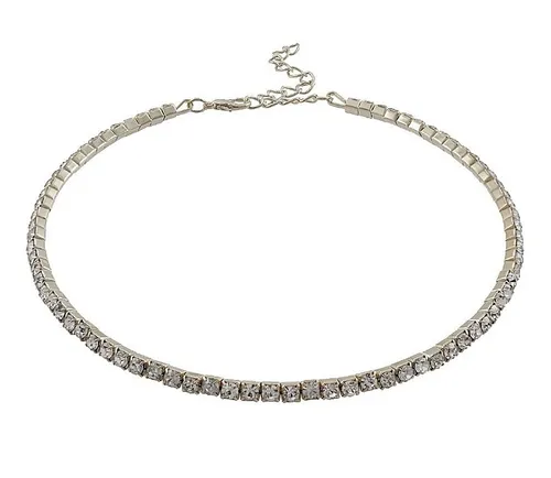 comprar Colar Chocker Prata Gargantilha Noiva Festa Debutante