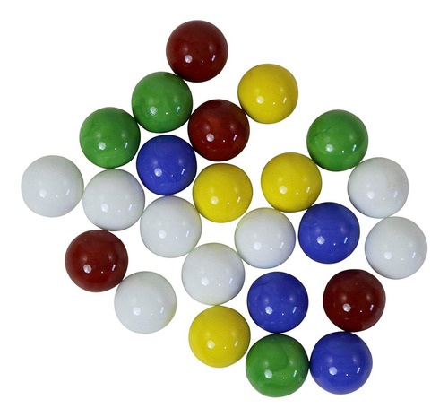 Canicas Tiradoras Mega Marbles Surtido De 24 a Granel De 1
