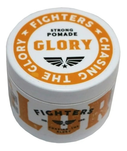 Cera Pomada Fighters Barbero Glory Fuerte Modeladora 100gr