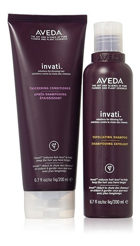 Aveda Invati Champú Exfoliante 6,76 Oz Y Engrosamiento Del A