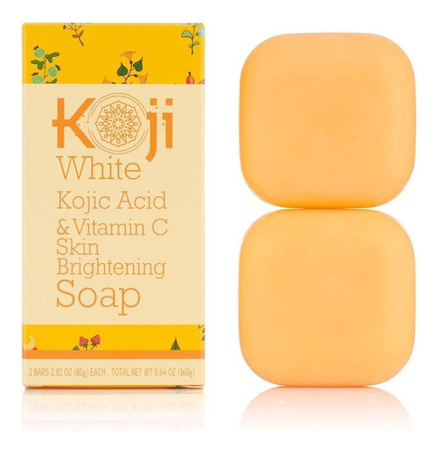 Koji W Jabón Blanqueador De Piel Con Ácido Kójico,vitamina C