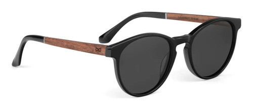 Lentes De Sol Greenpoint Negro Anti-reflejo York Eyewear