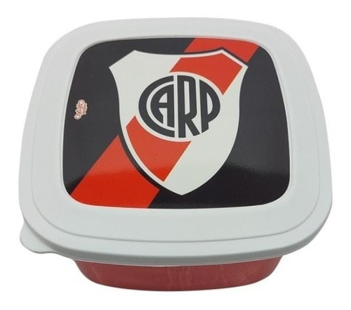 Recipiente Caja Infantil Sandwichera River Plate Millonario