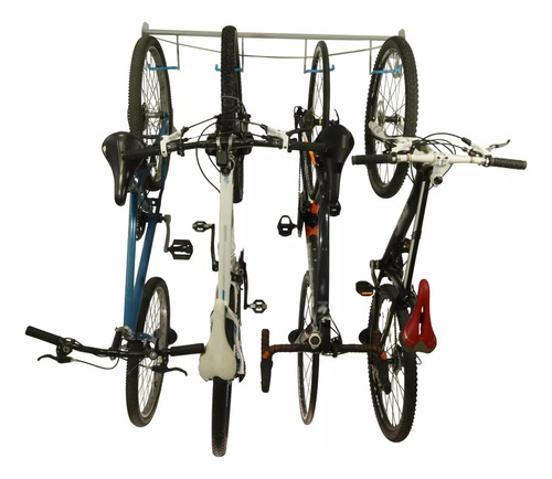 Anclaje Porta Bicicletas X4 Pared Soporte Parqueadero 