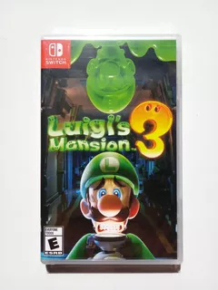 Luigis Mansion 3 Nintendo Switch Nuevo Y Sellado