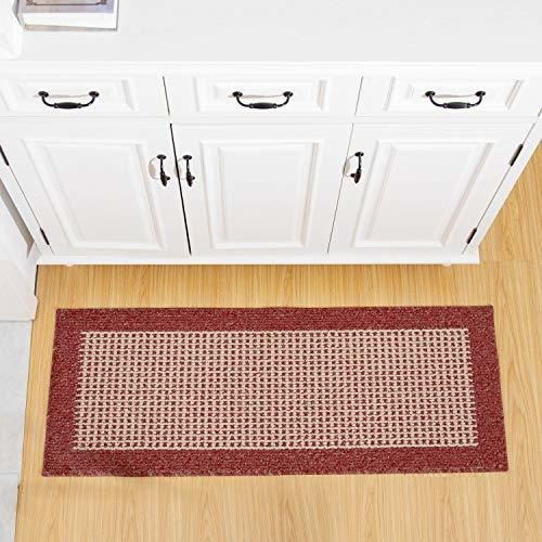 Alfombra De Cocina Lavable De 44.1 X 17.7 in, Hecha De Polip