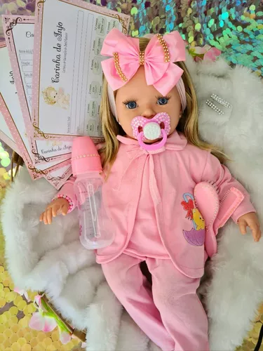 Boneca Bebê Reborn Realista Carinha de Anjo com o Melhor Preço é