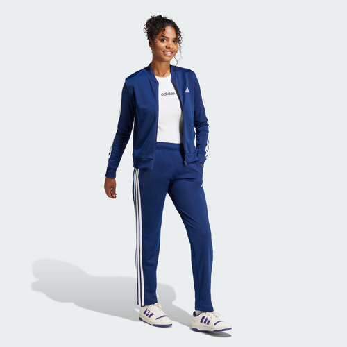 Conjunto adidas Casual Essentials Mujer Azul Jd5435