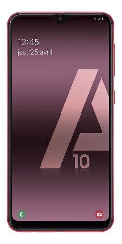 Celular Smartphone Samsung Galaxy A10 A105m 32gb Vermelho - Dual Chip