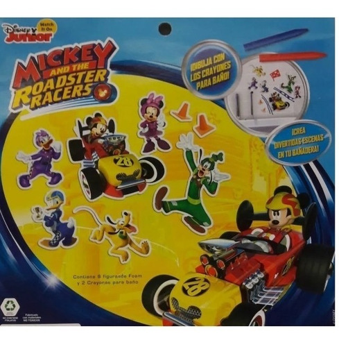Mickey Figuras Para Jugar Colorear En El Agua Baño