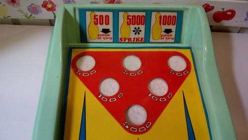 Retro Juguete Bowling Revista Anteojito - Martínez (Usado)