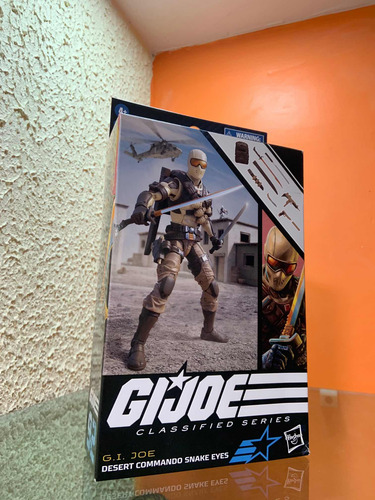 Gi Joe Classified Series Desert Commando Snake Eyes #92 Hasb