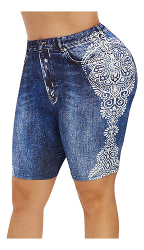 Leggins Deportivos De Gran Tamaño Con Estampado De Temperame