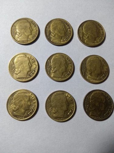 Serie Completa De Monedas De 5 C Toritos 