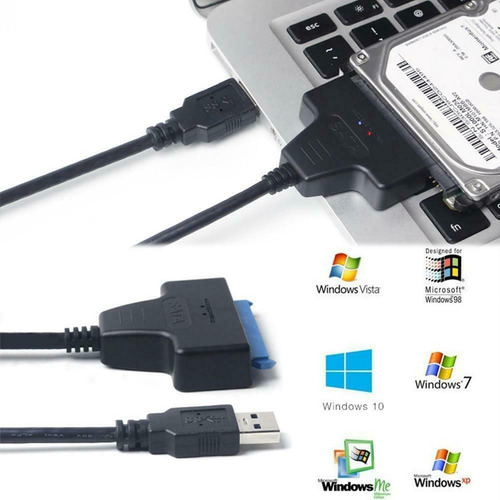Imagen 5 de 7 de Cable Convertidor Sata A Usb 3.0 Discos Duros 2.5 Adaptador