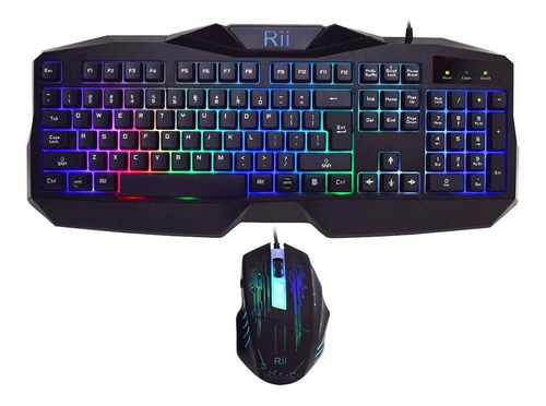  Upgraded  Gaming Keyboard And Mouse Combo,led Rainbow ...