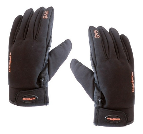 Guantes Calle Mototimes Abrigo Mt01 Negro Tmr