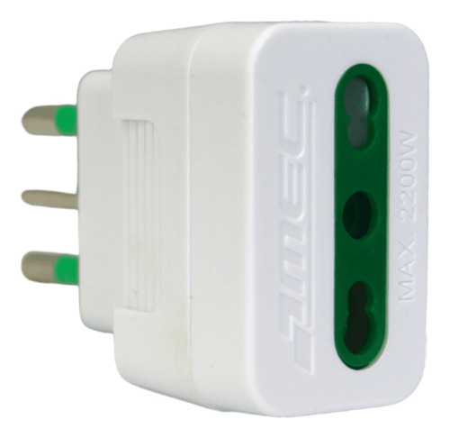 Macho Adaptador De Enchufe 10a Hasta 10/16a 2p+t 2200w