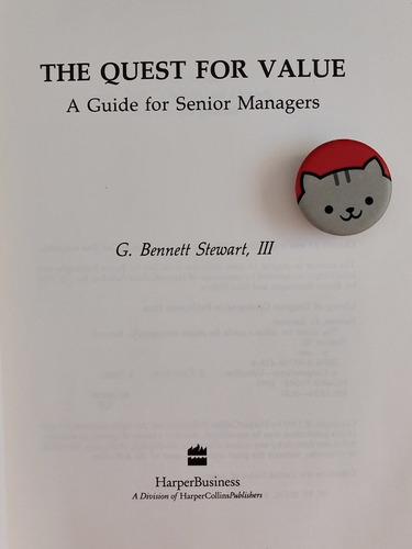 Libro The Quest For Value G. Bennett Stewart, Iii 127c2