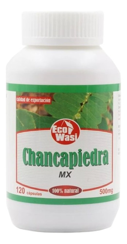 Chancapiedra Mix 1 Frasco De 120 Caps (500 Mg) X 2 Frascos