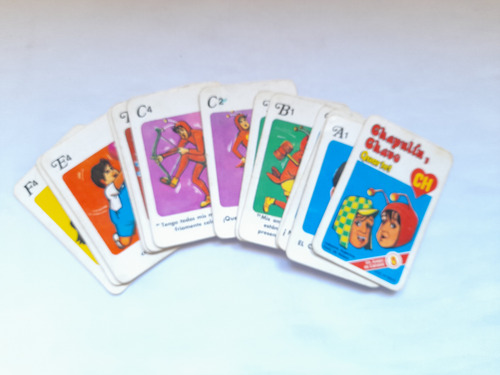 Cartas, Naipes Chapulín Y Chavo. Quartet (Usado)