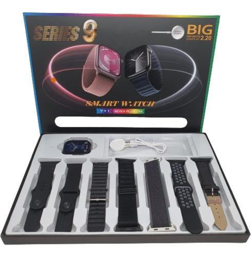 Kit Smartwatch Con Varias Correas 