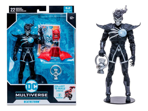 Dc Multiverse Deathstorm Blackest Night Mcfarlane (Usado)