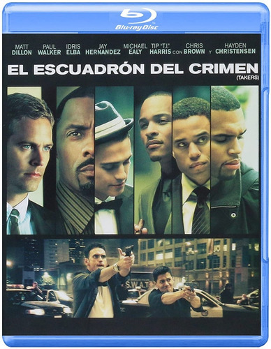 El Escuadron Del Crimen Paul Walker Pelicula Bluray