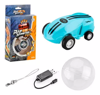 Micro Cars Mini Racers Luz Led Pocket Racers Usb