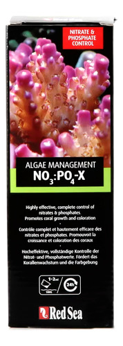 Red Sea Reductor De Nitratos Y Fosfatos | Control De Algas | Profesional | 1 Litro