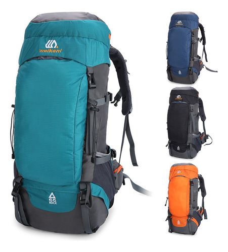 R 65l Senderismo Mochila Impermeable Deporte Al Aire Libre
