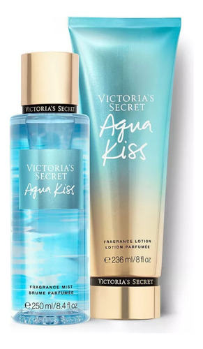 Perfume Victoria's Secret Aqua Kiss Combo Crema Y Mist