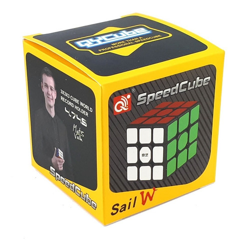 Cubo Rubik 3x3 Qiyi Sail W De Velocidad 3x3x3