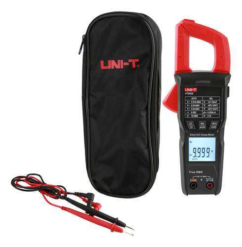 Pinza Amperimétrica Uni-t Ut202s 9999 Cuenta Con Pinza Digit