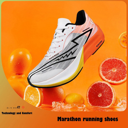 Zapatos Para Correr De Fibra De Carbono Para Parejas, Zapato