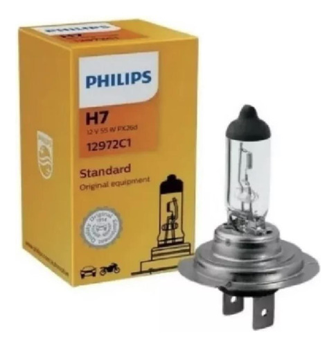 Lampadas Philips H7 12v 55 Watts
