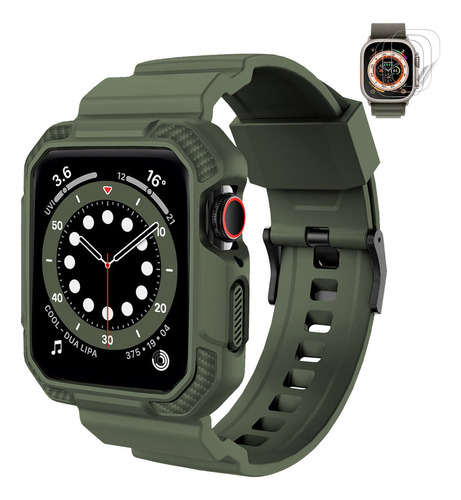 Correa + Funda Mica Para Apple Watch Iwatch Ultra 2 1 49mm