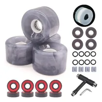 Comprar Ruedas Cruiser Skateboard 65mm 78a Con Kit Completo