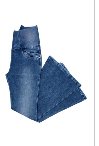 Jeans Fajero Reductor Flare Push Up Bota Ancha