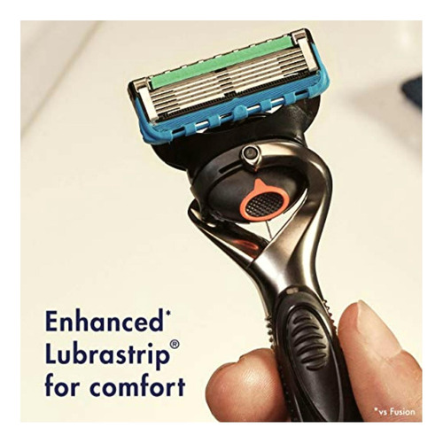Gillette Fusion5 Proglide Cuchillas De Afeitar Para Hombre,