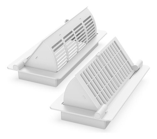 2 Deflector Registro Suelo Ventilacion Aire Termico Para 4 X