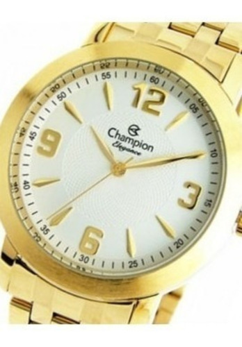 Relógio Champion Dourado Feminino Cn26653h Original Loja