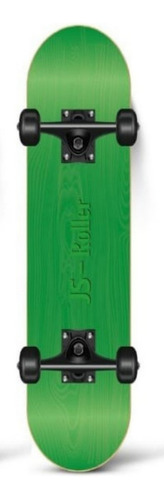 Patineta Profesional Completa Ruedas Negro Green Rulemanes Ace