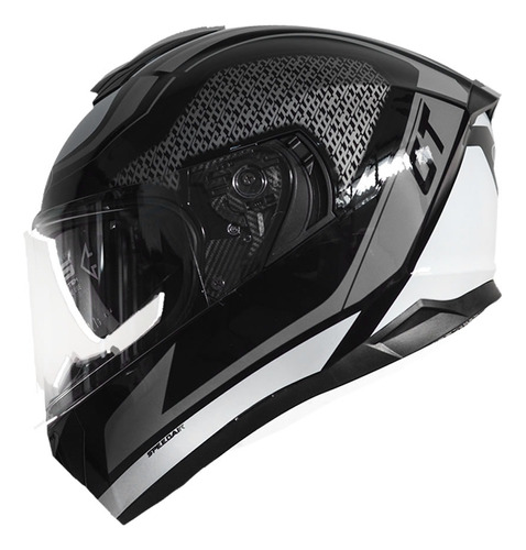 Casco Para Moto Jhm802 Gt Gris