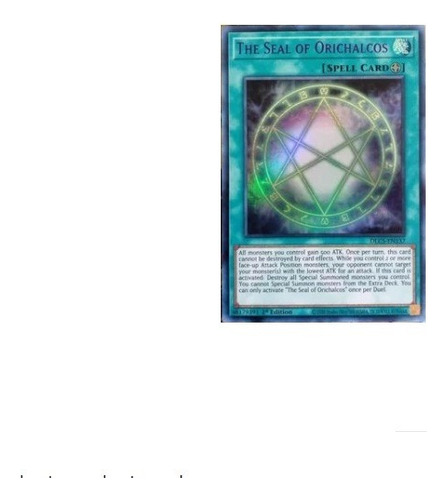 Yugi-oh Original Sello De Oricalcos Inglés Konami 