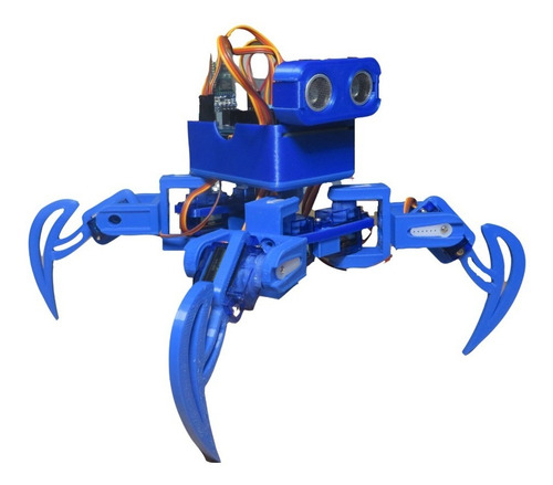 Robot Araña 8 Servos Con Arduino Completa