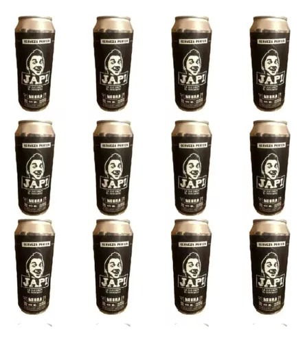  Cerveza Japi Porter Negra Pack X 12 Unidades El Bananero